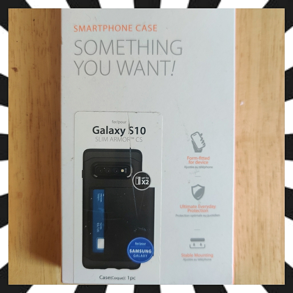 Galaxy S10 Spigen Card Slot Case (NWOT)